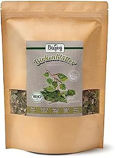 Biojoy Organiczne liści z brzozy herbata, cięte (Betula pendula) (250 gr)