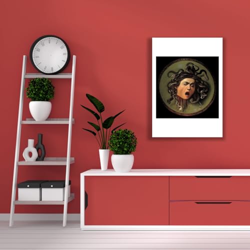 Caravaggio Tête de Méduse impression d'art d'archivage mate Medium poster