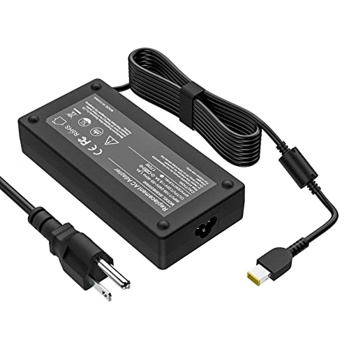Image of 170W 20V 8.5A Laptop Charger Replacement for Lenovo Thinkpad P50 P51 P52 P53 P70 P71 P73 W540 W541 T540P P15 P17 P15V P15G T15G T15P P1 Power Adapter Supply Cord
