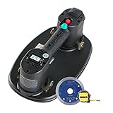 Grabo Pro Electric Vacuum Suction Cup Lifter with Electronic Display for Wood Drywall Granite Glass Tile Porcelain with Saw Blade Measure Tape