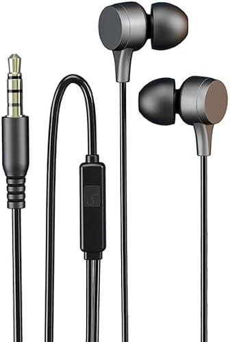 Stereo Earphones with Microphone and Control Button MX-EP54