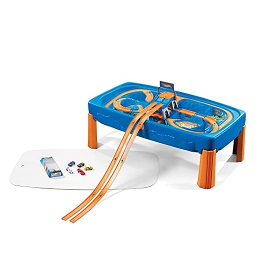 Step2 Hot Wheels Car & Track Play Table