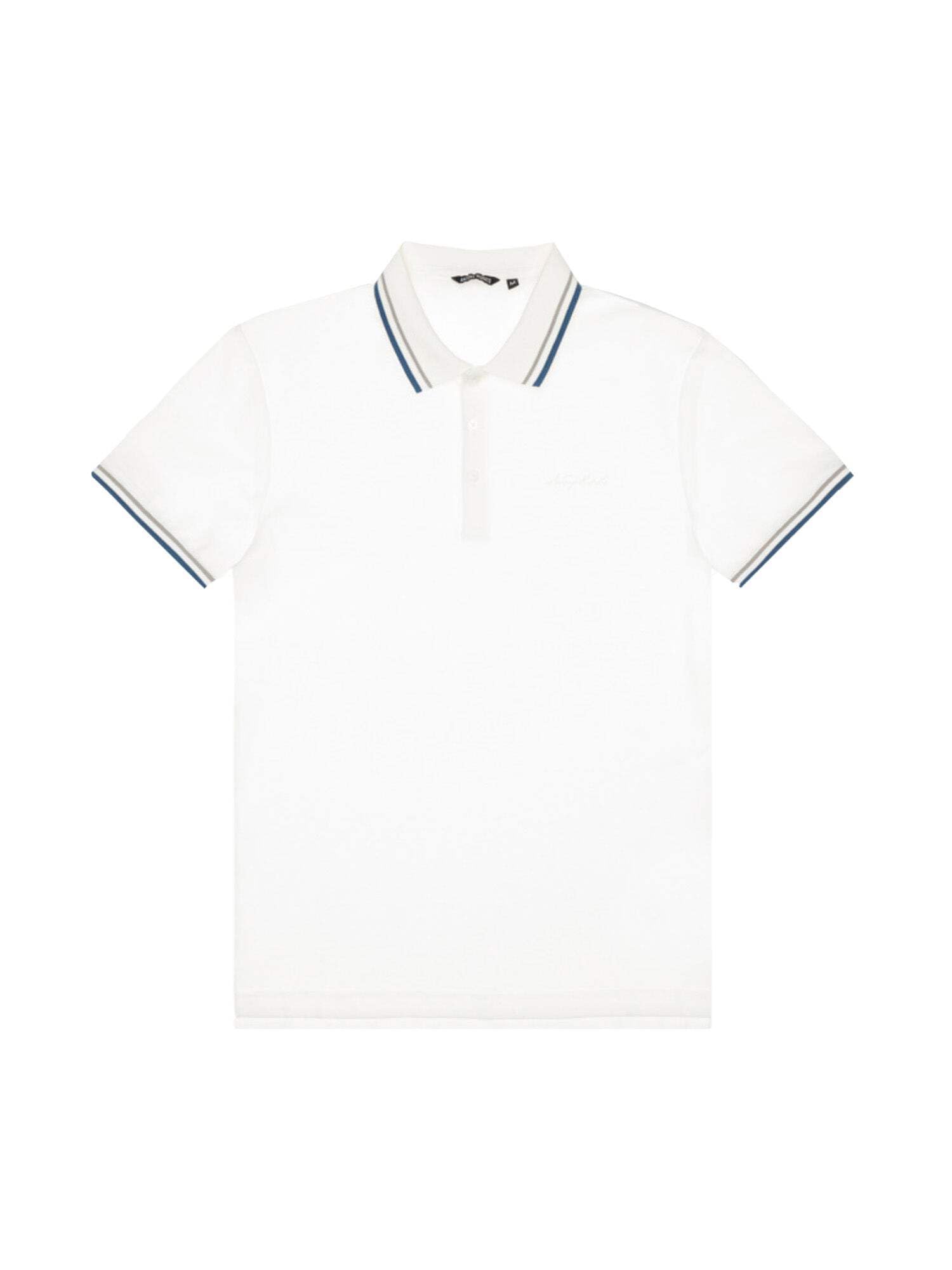 Polo homme blanc Antony Morato Mmks02124 vêtement été - 4