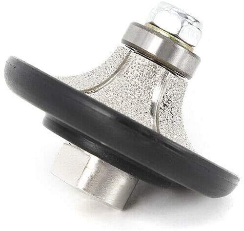 B-Shape Demi Bullnose Half Bullnose Roundover Diamond Hand Profiler Router Bit Profile Wheel With 5/8