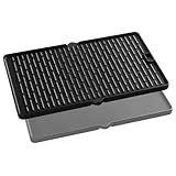 7404 Griddle Grill Replacement Parts for Weber Summit S-670 E-670 S-660 E470 S-470 E-470 E670 S-660 Parts Weber Summit Silver C D Gold A B D Platinum A B4 Cast Iron Reversible Grill Griddle Plate