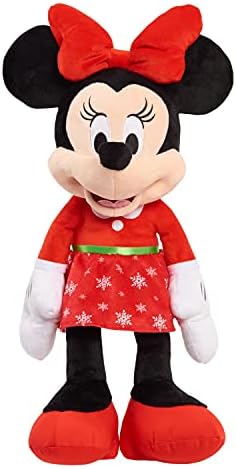 Disney Holiday Minnie Mouse Large 22-Inch Plush, Stuffed Animal, Amazon Exclusive