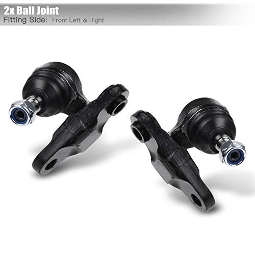 A-Premium 10Pcs Front Suspension Kit Control Arm Ball Joint Sway Bar Link Inner Outer Tie Rod Bushing Compatible with BMW E46 325xi 330xi 2001-2005