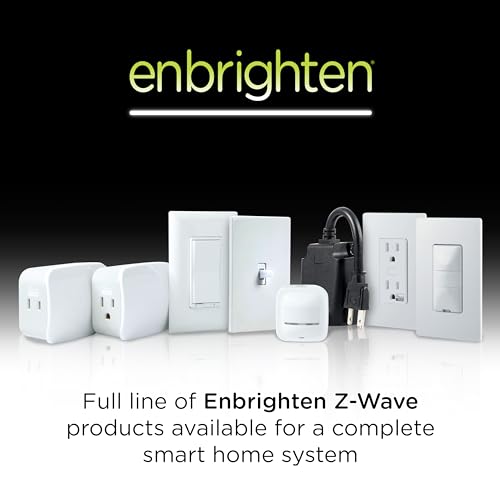Jasco 14315 Enbrighten Z-Wave Plus In-Wall Smart Tamper-Reistant Outlet thumb #5