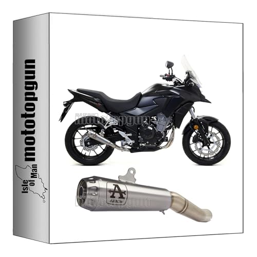 Tubo de escape Arrow Pro-Race homologado soluciona la falta de sonido en Honda CB 500 X