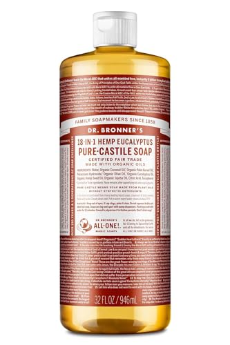 Dr Bronner Soap Liq Eucalypts 32 Ounces (6 pack)