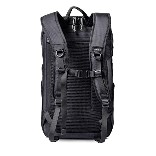 Roark Accomplice Mule 25L Travel Backpack for Men – Water-Resistant Adventure Daypack, Carry-On 14” Laptop Backpack, Modular Attachment-Ready, Hidden AirTag Pocket4