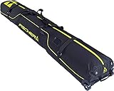 atomic race gs d2 Rollen und verstärkter Boden, Tragegurt, Kompressionsriemen, Doppelzipper