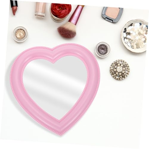Espejo de maquillaje en forma de corazón de minkissy miniatura 7