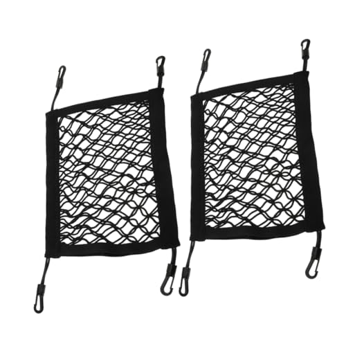 VANZACK Kayak Net Pouch Boat Storage Net Paddleboard Bag Elastic Storage Bag Deck Organizer for Water Sports
