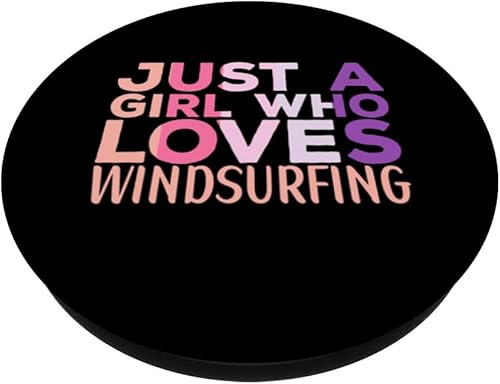 Miniatura 2 de Windsurfing Apparel for Windsurfer Windsurf for Women PopSockets Swappable PopGrip