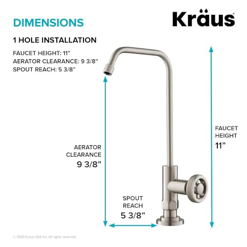 KRAUS Urbix 100% Lead-Free Kitchen Water Filter Faucet in Spot Free Stainless Steel, FF-101SFS by Kraus - Image 4