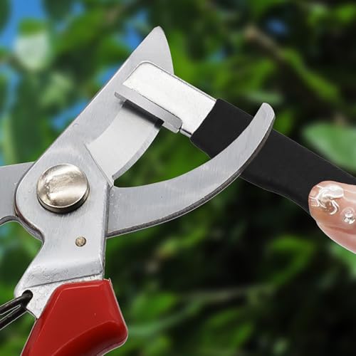 EUZUXU Garden Tool Sharpener, Garden Knife Whetstone Mini, Multipurpose Pocket Garden Tool Sharpeners, Sharpening Secateurs - Image 2