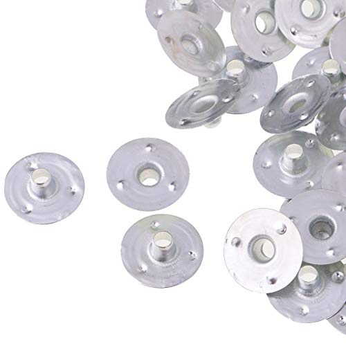 Pack de 200 mechas con base metálica para velas miniatura 4