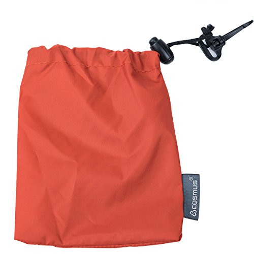 Image of Cosmus Rust Rain Cover & Dust Cover with Pouch for Upto 50 Ltrs Backpack