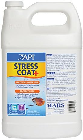 API STRESS COAT Aquarium Water Conditioner 1-Gallon Bottle, Model Number: 317163100851