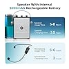 SANMIC 50W Voice Amplifier with 2 Headset Microphones,Microphone with Speaker, Portable Sound System with Microphone,Bluetooth Speaker Megaphone for Teachers, Classroom, Outdoor, Events -S98Plus #4