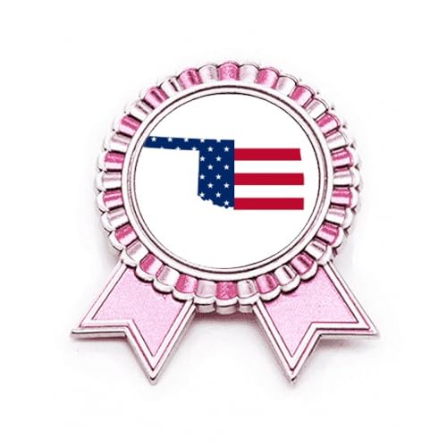 Broche Oklahoma Rose pour accessoiriser un costume lors d'une cérémonie
