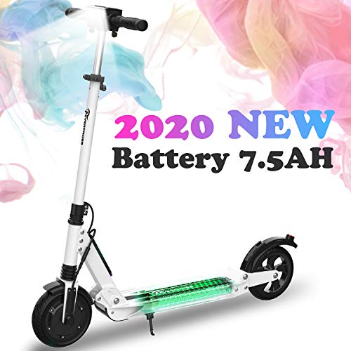 MARKBOARD Elektroscooter E-Scooter Elektro Scooter Klappbar Elektroroller Erwachsene Bis 30 km/h E Roller Mit Vorderen und Hinteren Rückleuchten | 7.5Ah Akku | 350 Watt Motor Cityroller