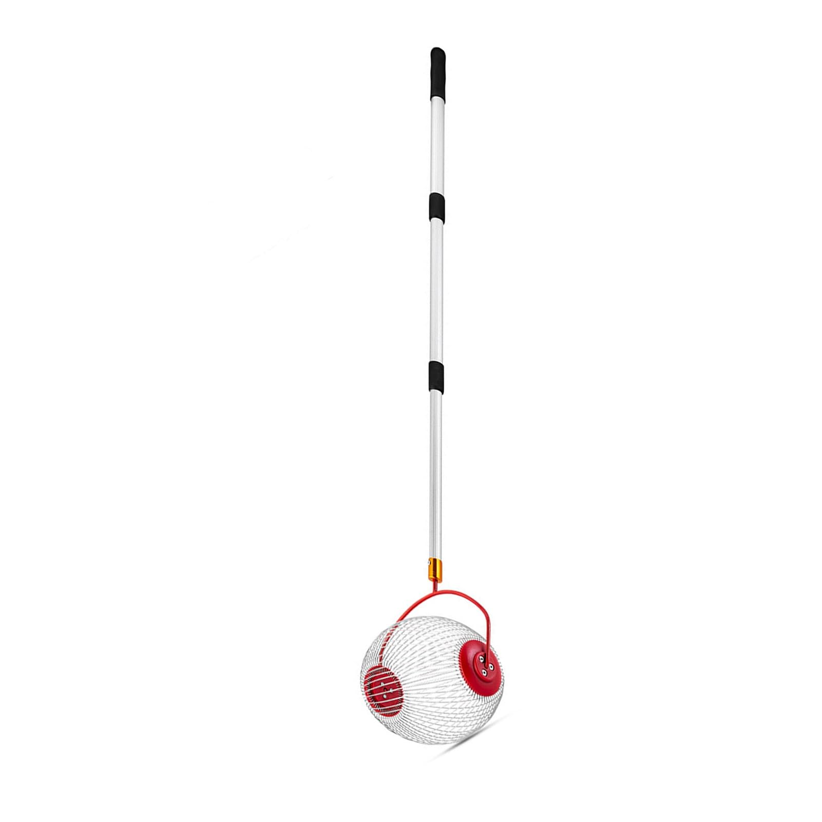 Herramienta recuperadora de Pelotas de Golf: recogedor de Pelotas telescópico sin curvatura for Uso en Interiores, Exteriores y césped