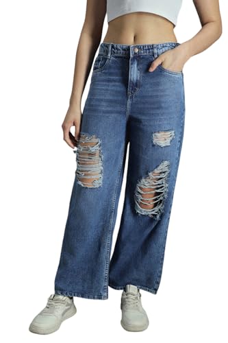 Image of HIGH Star Women's Regular Fit Mid Rise Jeans