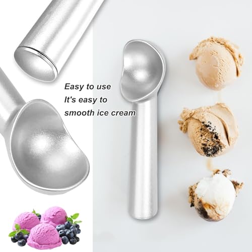 Ice Cream Scoop with Non-Stick Coating for Effortless Serving, Ideal for Frozen Desserts & Sorbets - Image 4