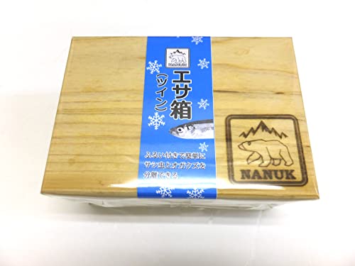 ナヌーク(Nanuk) 【桐製】ツインエサ箱 5枚目