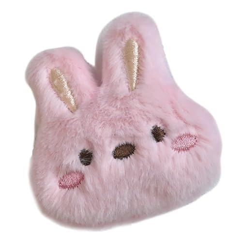 愛らしいウサギの顔ブローチのぬいぐるみバッジ快適な服のピンアクセサリーと毎日のぬいぐるみ宝ジュエリーアクセサリー