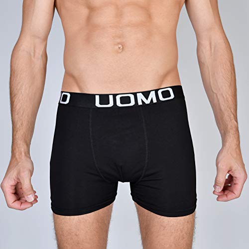 Bóxer de algodón para hombre calzoncillos elásticos L&K Martis Eventis 1119 pack de 12 2