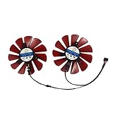 RX 570 GPU VGA Cooler Video Card Fan for Radeon HIS XFX RX570 rx-570-rs-4gb Graphics Card just can be as Replacement