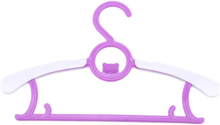 Clothing Supplies 10Pcs Newest Adjustable Clothes Hanger Rack Plastic Towel Display Hanger for Baby Adults Children Kids Clothing Dry.