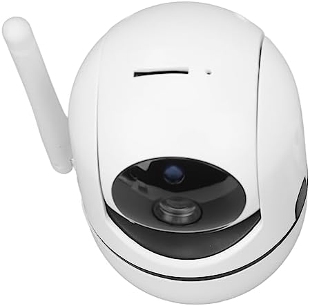 Top-down view of the Yoidesu security camera showing the memory card slot.