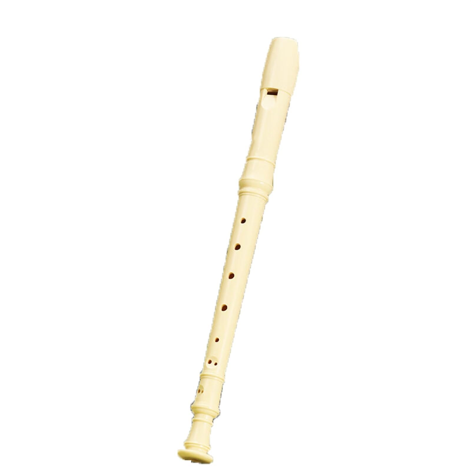Blockflöte 8-Loch-Schüler Mit Hoher Tonhöhe, Professionelles Flötenmusikinstrument Für Erwachsene, Elfenbeinweiß Tenorflöte