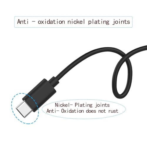 Image of Usb Type C Power Charger Cord Charging Cable For Bose Noise Cancelling Headphones 700, Bose Sport Earbuds, Bose Sleep-Buds Ii, Bose Quietcomfort Earbuds, Sport Earbuds (Black)