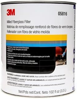 Milled Fiberglass Body Filler, 05816, 1 gal