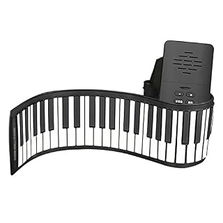TEHONGMAI Piano Enroulable, Piano numérique Pliable Portable, contrôleur MIDI USB, Piano à Clavier électrique Enroulable… - Les Beatles, Paul McCartney, John Lennon, RIngo Starr, George Harrison