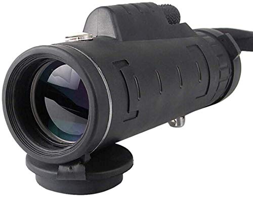 Telescopio para adultos refractor con trípode y adaptador miniatura 1