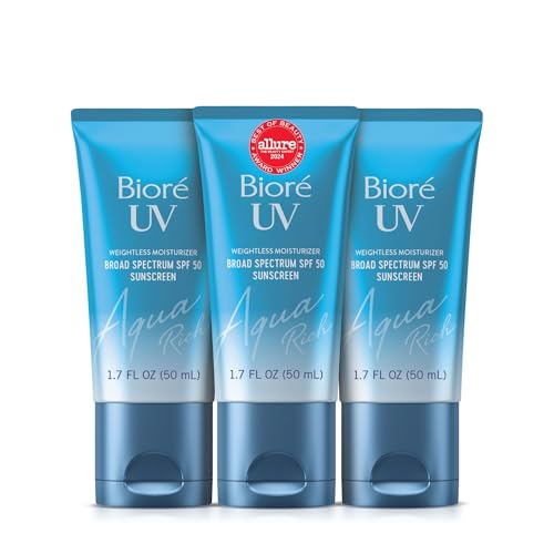 Biore UV Aqua Rich Daily Hydrating Facial Moisturizer...