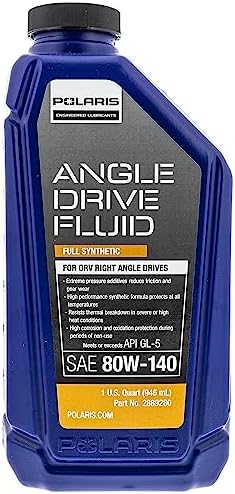 Polaris 2889280 Angle Drive Differential Fluid 80W140 1 Quart Genuine OEM
