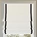 Amazon.com: Sun Zero Denna Black Ribbon Border Stripe 100% Blackout ...