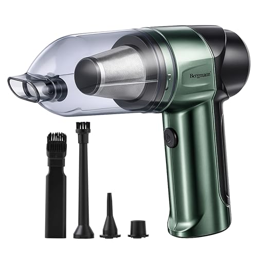 Bergmann Windsor PRO Cordless 2in1 Vacuum Cleaner & Blower | Car & Home | 100% Copper BLDC Brushless...