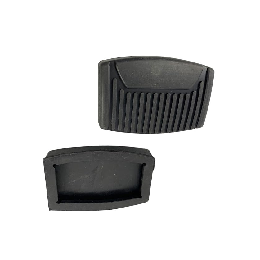 OTMGTGM Pair Brake Clutch Pedal Pads Manual Trans Compatible with 1964-2008 Ford Econoline Bronco F-100 F-150 F-250 F-350 F-450 F-500 F-550 Super Duty, for 1964-1967 Mercury Comet Cyclone #B7A-2457-A