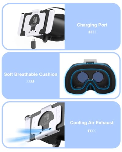 Auriculares de realidad virtual para Nintendo Switch Upgrade - imagen 6