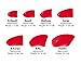Purrdy Paws 40-Pack Soft Nail Caps for Dogs Claws RED XXL