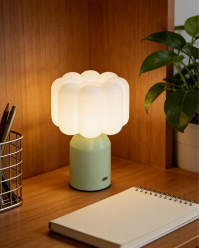 Lámpara de Mesa Recargable con Luz LED y Control Táctil miniatura 6