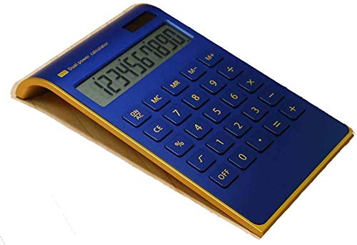 Calculators,10 Digits Dual Powered Desktop Calculator Large LCD Display Slim a Calculators